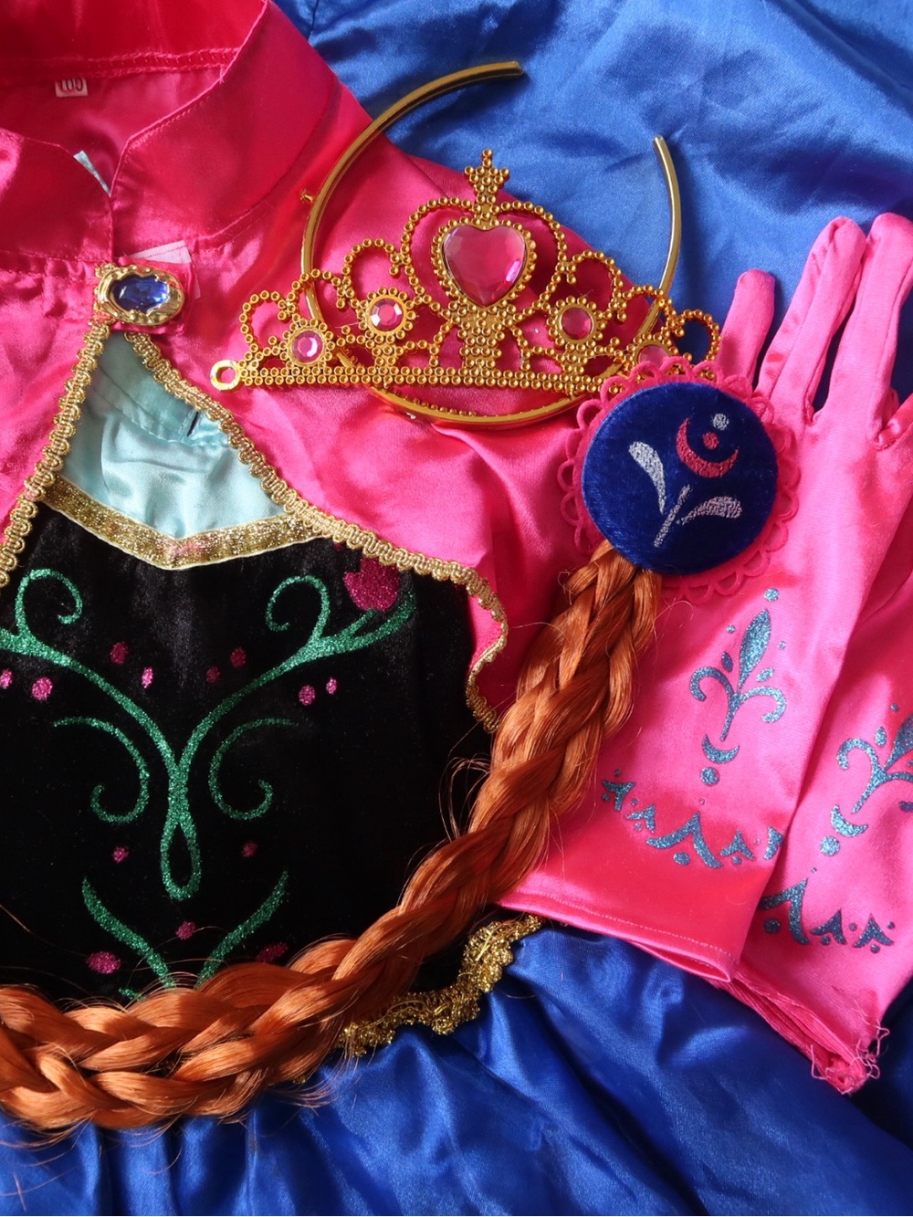 Disney Frozen Anna costume dress 3/4T 100cm